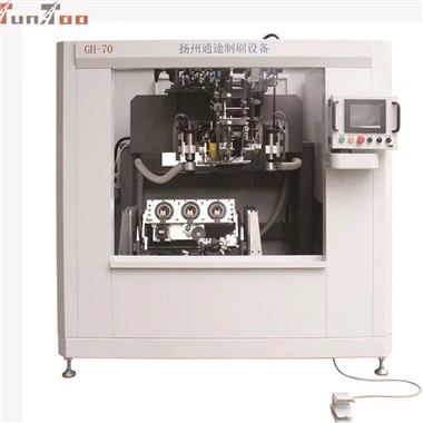 Štvorosový plne automatický kefový stroj