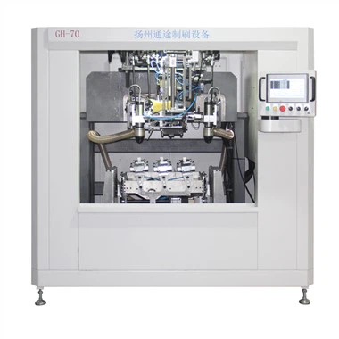 Trojosový plne automatický kefový stroj